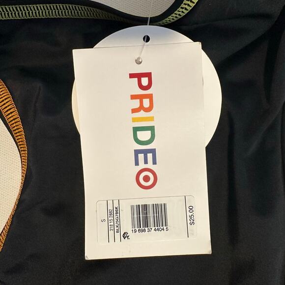 NWT Rainbow Pride Sports Swim Top Small - Picture 7 of 8